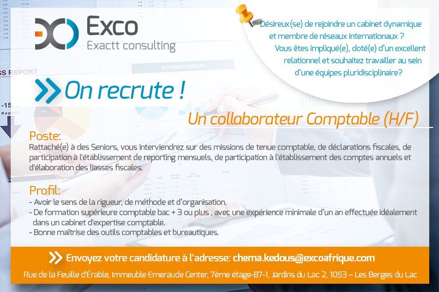 Exco /// Recrute – ⛔ Recruter.tn