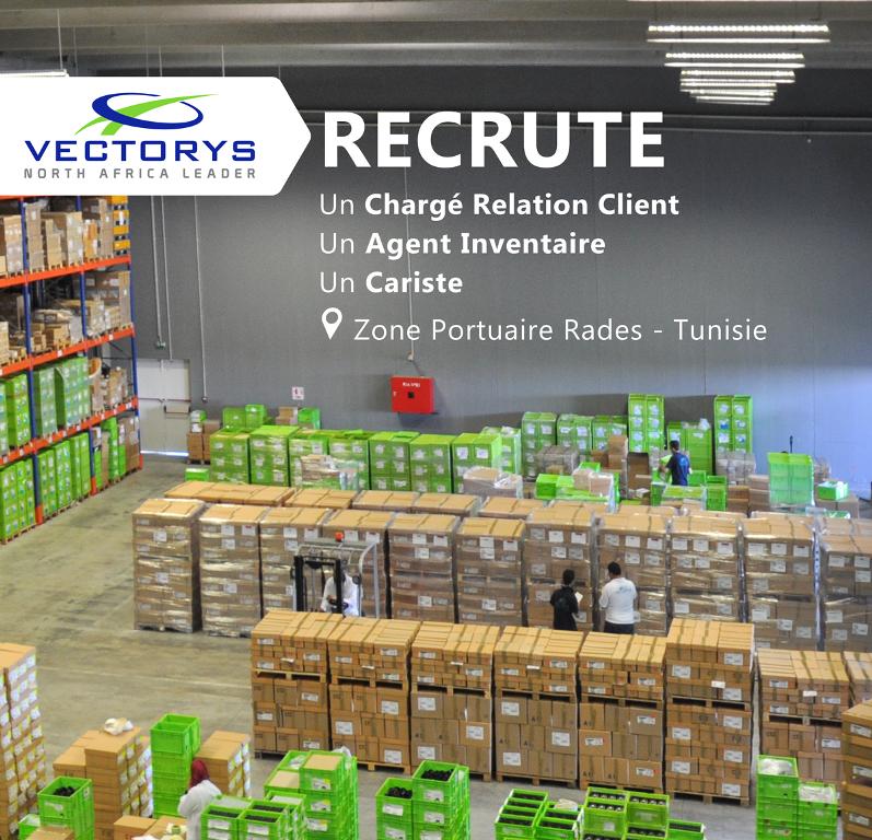 vectorys logistics      recrute   plusieurs profils    u2013  u26d4 recruter tn