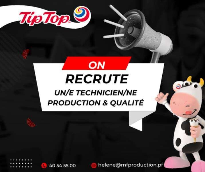 TIP TOP / recrute [Polynésie française] » Offres d'emploi